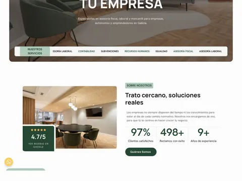 Portada de Covelo Asociados: asesoría integral en A Coruña, especialistas en fiscal, laboral y mercantil